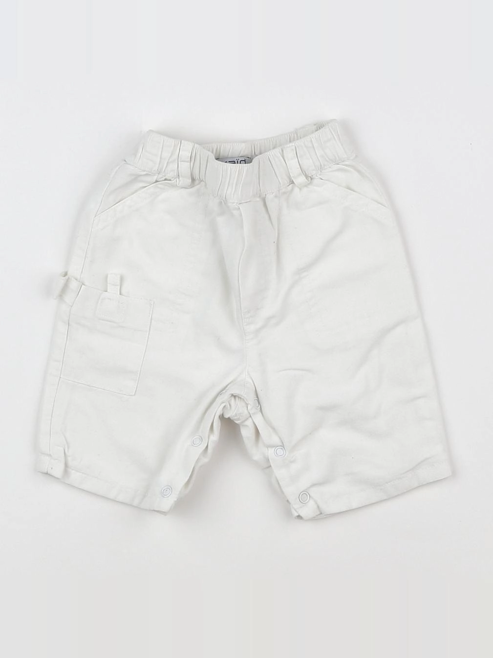 Okaidi - short blanc - 3 mois