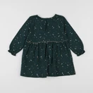 Vertbaudet - robe vert - 2 ans