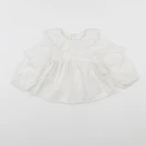 Zara - blouse blanc - 12/18 mois