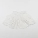 Zara - blouse blanc - 12/18 mois