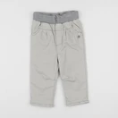IKKS - pantalon doublé beige - 12 mois