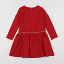 Vertbaudet - robe rouge - 3 ans