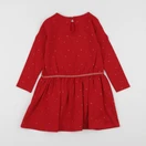 Vertbaudet - robe rouge - 3 ans