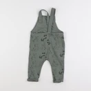 H&M - salopette vert - 9/12 mois
