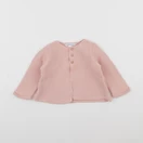 Vertbaudet - gilet rose - 6 mois