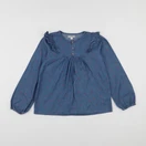 Vertbaudet - blouse bleu - 9 ans