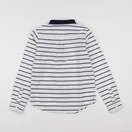 Jacadi - chemise blanc, bleu - 10 ans