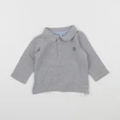 Jacadi - polo gris - 18 mois