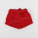Vertbaudet - short rouge - 3 ans