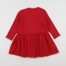 Vertbaudet - robe rouge - 3 ans