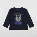 Vertbaudet - tee-shirt bleu - 6 ans