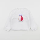 Jacadi - sweat blanc - 3 ans
