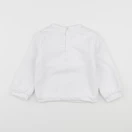 Jacadi - sweat blanc - 3 ans
