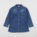Vertbaudet - robe imprimé au dos bleu - 4 ans
