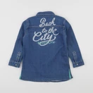 Vertbaudet - robe imprimé au dos bleu - 4 ans