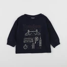 Vertbaudet - tee-shirt bleu - 2 ans