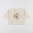 Petit Bateau - tee-shirt beige - 6 mois