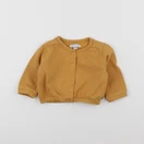 Vertbaudet - sweat jaune - 6 mois