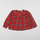 Vertbaudet - blouse rouge - 6 ans