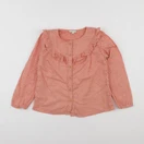 Vertbaudet - blouse rose, orange - 7 ans