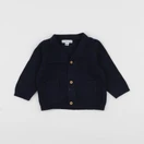 Vertbaudet - gilet bleu - 6 mois