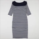 Vertbaudet - robe grossesse, allaitement, grossesse blanc, bleu - 34 à 36