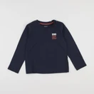 Vertbaudet - tee-shirt bleu - 4 ans