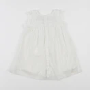 Boutchou - robe blanc - 9 mois