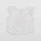 Bonton - tee-shirt blanc, or - 6 mois