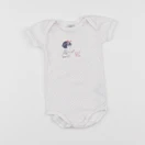 Petit Bateau - body rose - 6 mois