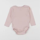 H&M - body rose - 3/6 mois
