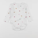 H&M - body blanc - 3/6 mois
