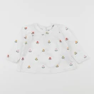 Boutchou - tee-shirt blanc - 6 mois