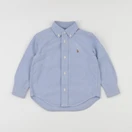 Ralph Lauren - chemise bleu - 2 ans