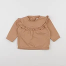 Vertbaudet - sweat marron - 18 mois