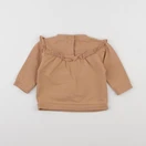 Vertbaudet - sweat marron - 18 mois