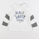 IKKS - tee-shirt blanc - 18 mois