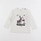 IKKS - tee-shirt beige - 18 mois