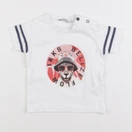 IKKS - tee-shirt blanc - 6 mois