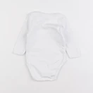 Vertbaudet - body blanc - 6 mois