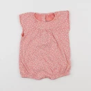 Vertbaudet - combinaison blanc, rose - 3 mois