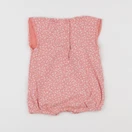 Vertbaudet - combinaison blanc, rose - 3 mois