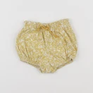 Vertbaudet - short blanc, jaune - 6 mois