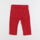 Jacadi - pantalon rouge - 12 mois