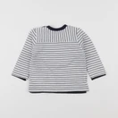IKKS - tee-shirt blanc, bleu - 6 mois