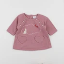 Vertbaudet - robe rose - 3 mois