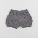 Vertbaudet - short gris - 3 mois