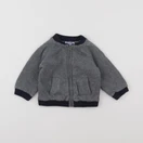 Jacadi - gilet gris - 12 mois