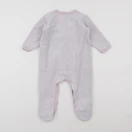 Petit Bateau - pyjama velours rose - 18 mois