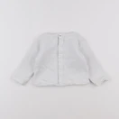 Jacadi - sweat blanc - 12 mois